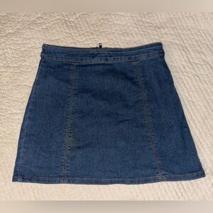 Jean Mini Skirt